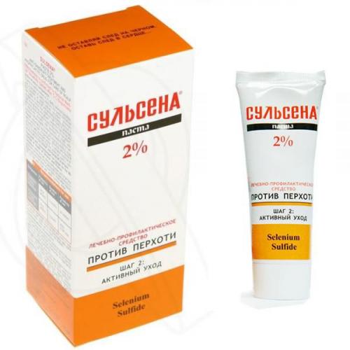 Паста сульсена для волос - эффективное средство от перхоти