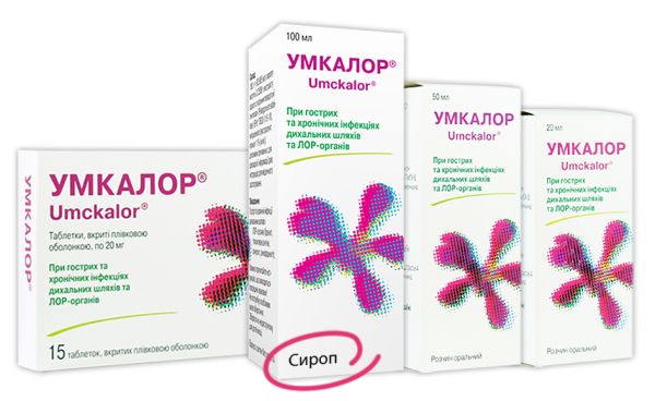 Умкалор – инструкция по применению, отзывы, аналоги, дозы