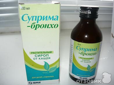 Отзывы о препарате суприма-бронхо