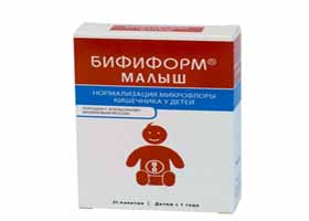 Бифиформ для детей: инструкция по применению