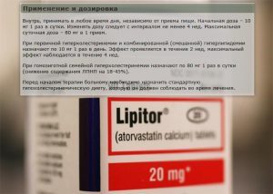 Липитор: инструкция по применению, отзывы, цена