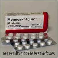 Инструкция по применению препарата моносан и для чего его назначают?