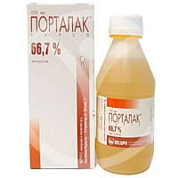 Слабительный сироп «порталак»