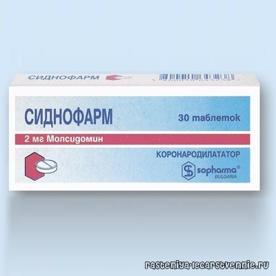 Отзывы кардиологов о препарате сиднофарм и инструкция по его применению