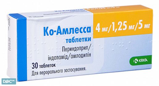 Ко-амлесса: состав, показания, дозировка, побочные эффекты