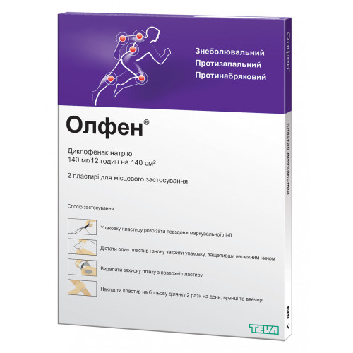 Препарат олфен 75: инструкция по применению