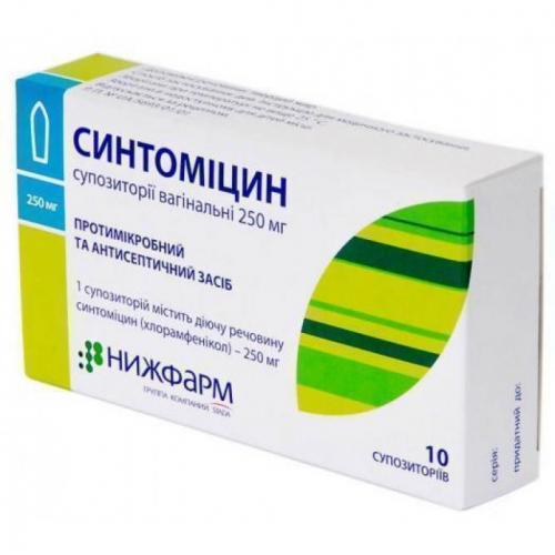Синтомицин мазь