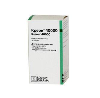Результаты применения креон 25000 при панкреатите