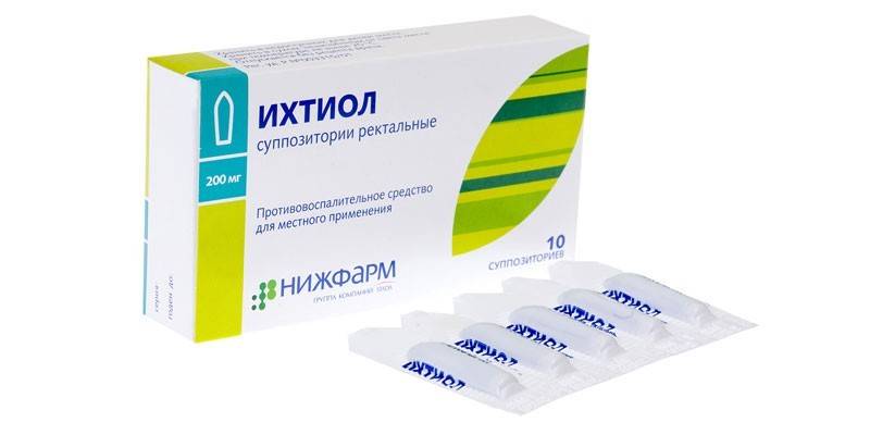 Ихтиоловые свечи при геморрое: инструкция, цена, отзывы