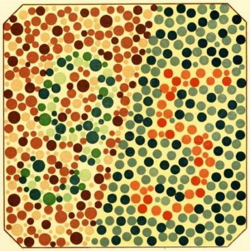 Нарушение цветоощущения