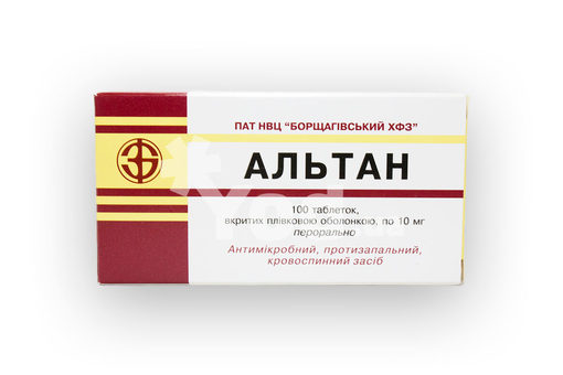 Препарат «альтан» (таблетки): инструкция по применению, отзывы