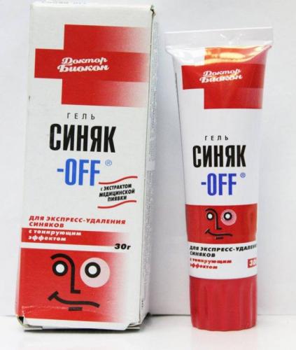 Лекарства > Синяк-off (гель)