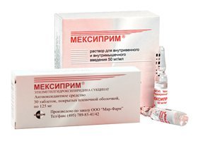 Таблетки 125 мг и уколы мексиприм: инструкция, цена и отзывы