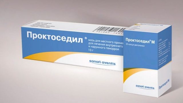 Мазь от геморроя прокто-гливенол