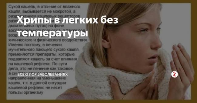 Причины кашля со свистом у детей и взрослых