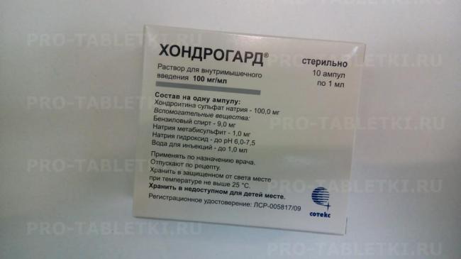 Хондрогард: хондропротектор для защиты суставов