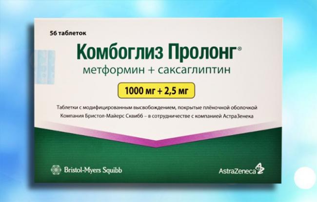 Препарат: комбоглиз пролонг в аптеках москвы