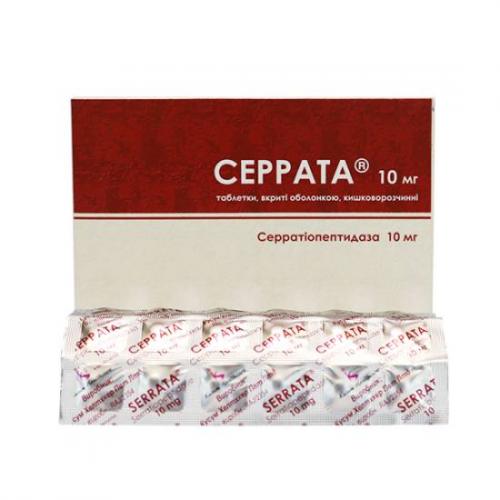 Таблетки «серрата»: инструкция по применению. «серрата»: отзывы