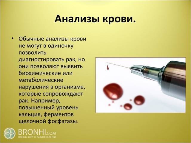 Какие анализы сдать чтобы проверить бронхи