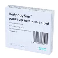 Снятие невралгии с уколами нейрорубином