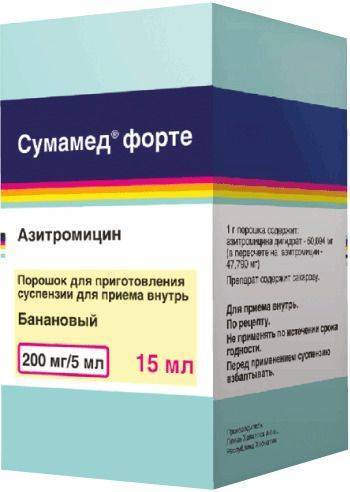 Как принимать сумамед при гайморите и синусите?