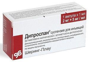 Инструкция к препарату дипроспан: аналоги, показания и дозировка