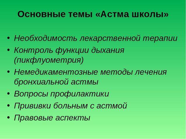 Аллергическая бронхиальная астма: механизм развития, симптомы, лечение