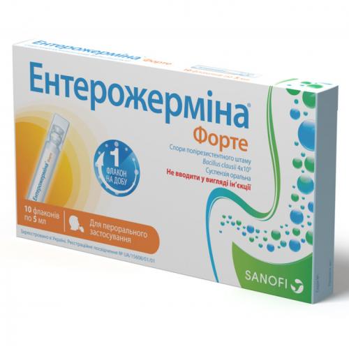 Энтерожермина (капсулы, суспензия)