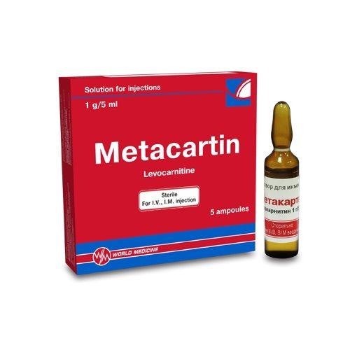Метакартин: состав, показания, дозировка, побочные эффекты