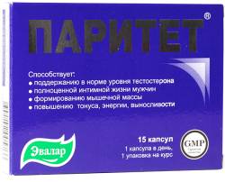 Паритет - биодобавка, улучшающая сексуальную жизнь мужчин
