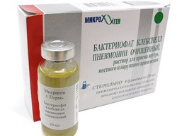 Бактериофаг клебсиелл пневмонии