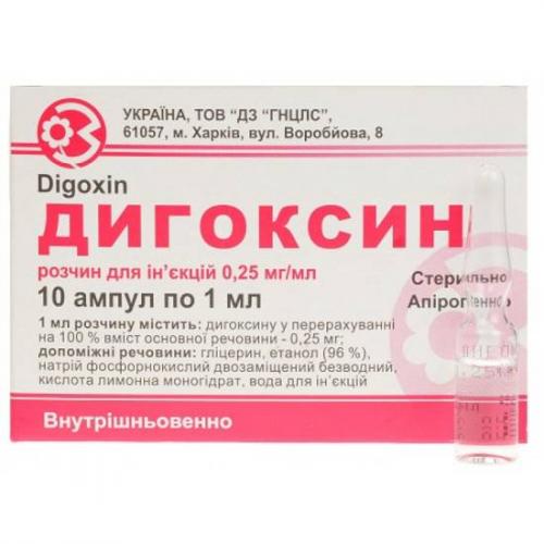 Дигоксин
(digoxin)