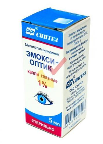 Укрепление сосудов глаз эмоксипином