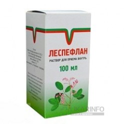 Инструкция по применению препарата леспефлан: побочные эффекты и цены