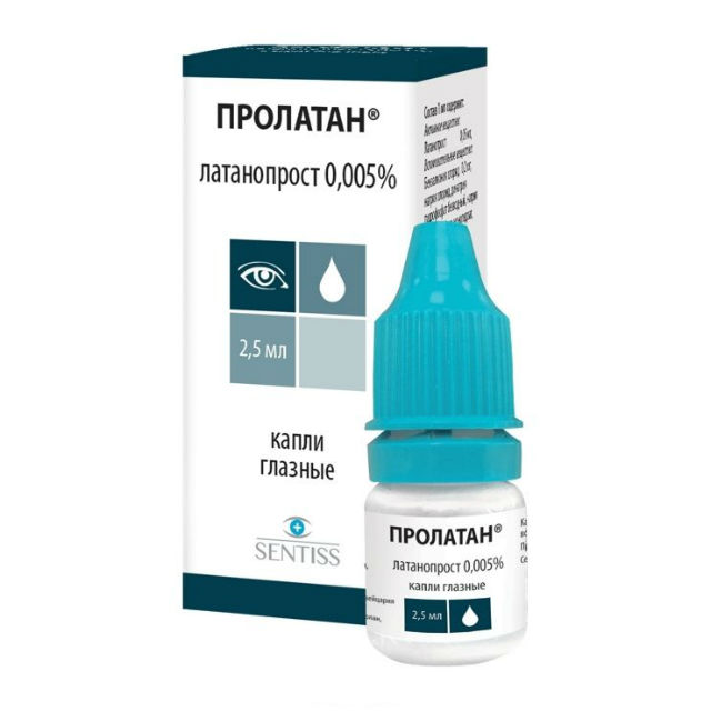 Глазные капли латанопрост