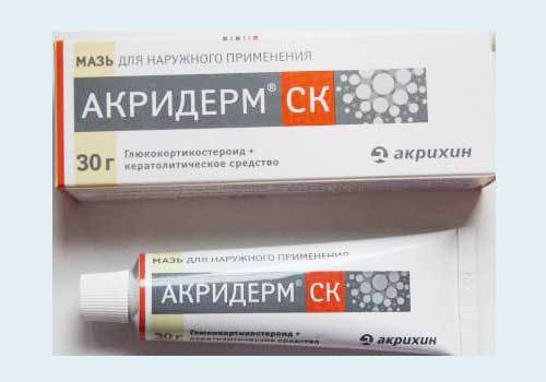Акридерм гк – инструкция по применению мази и крема, цена, отзывы, аналоги
