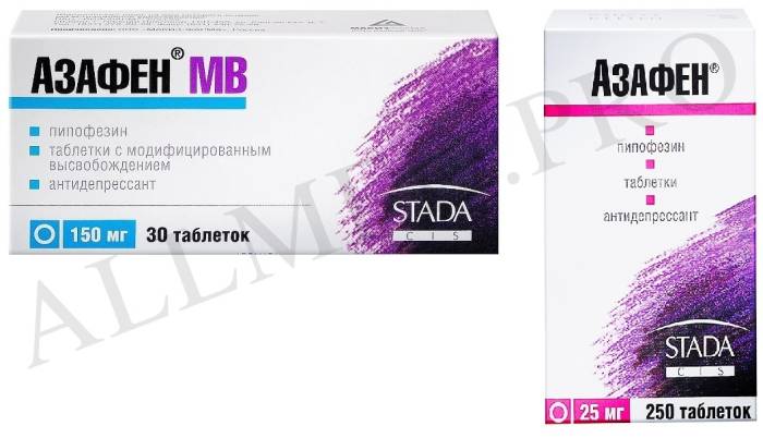 Таблетки "азафен": отзывы, инструкция по применению, состав, побочные эффекты