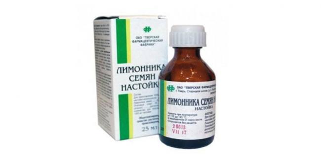 Настойка лимонника
