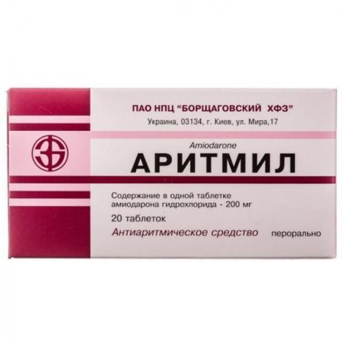 Инструкция по применению аритмила. вероятность, частота и тяжесть возможных побочных эффектов