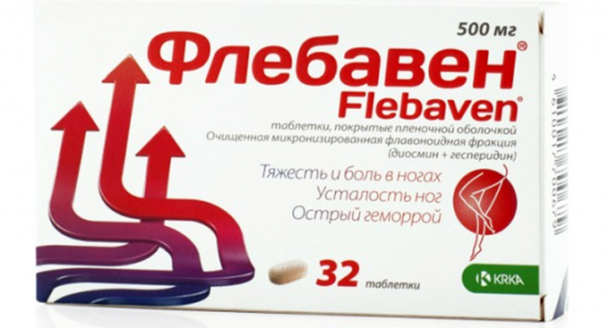 Таблетки венодиол: инструкция по применению и отзывы