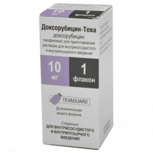 Доксорубицин-эбеве (doxorubicin-ebewe) инструкция по применению