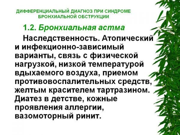 Классификация бронхиальной астмы