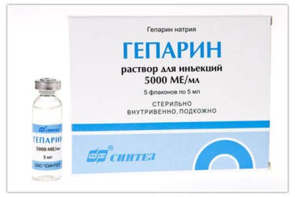 Фармакологические свойства и показания к применению уколов гепарина