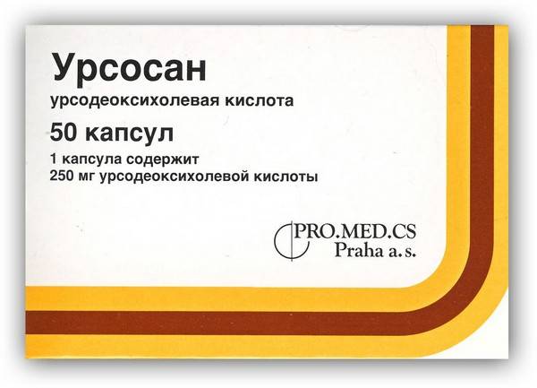 Урсосан инструкция по применению