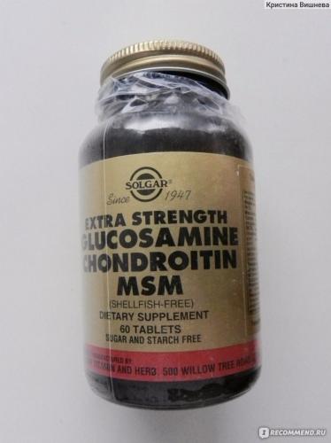 Для чего нужен и как пить glucosamine chondroitin msm от компании ультимейт