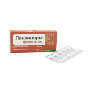 Таблетки 10000 и 20000 панзинорм (форте): инструкция, отзывы и цены
