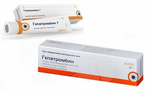 Мазь и гель, свечи ректальные гепатромбин: инструкция по применению