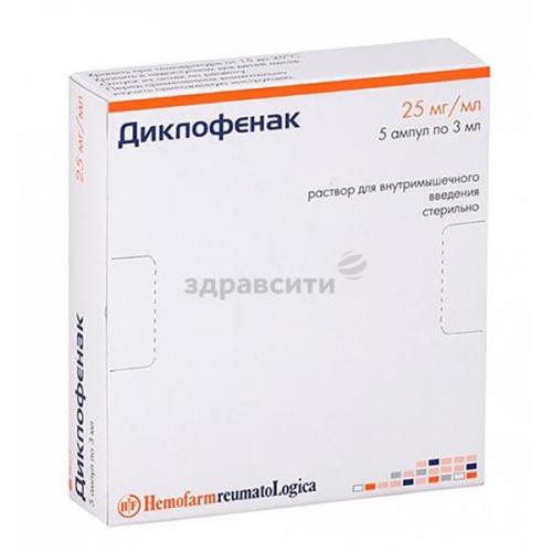 Диклофенак в виде уколов: инструкция по применению