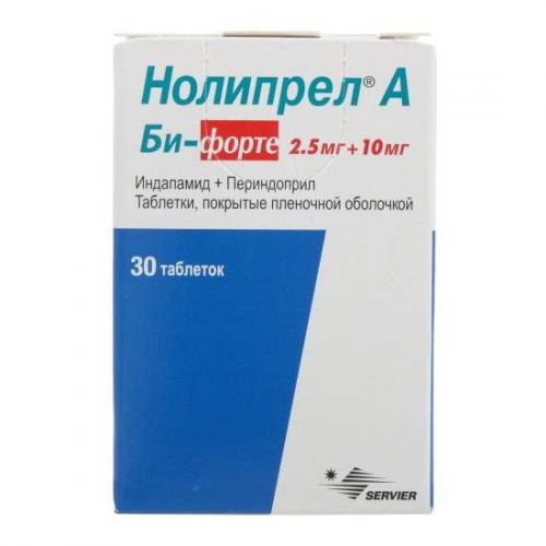 Инструкция по применению нолипрел. при каком давлении принимать?