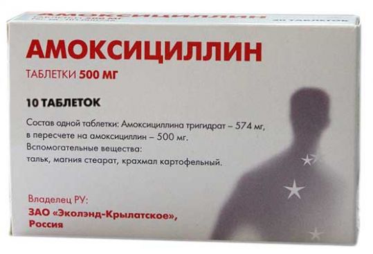 Амоксициллин инструкция